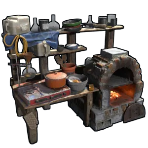 Cooking Workbench - Rust - Corrosion Hour