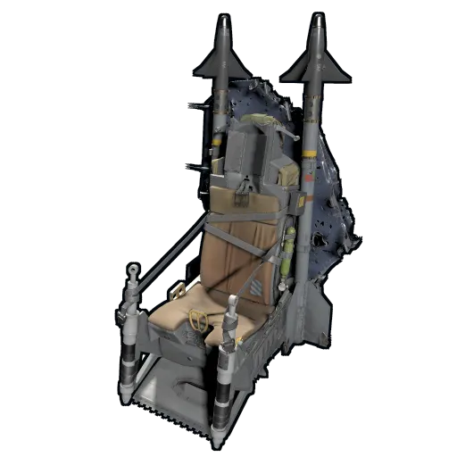 Salvaged Ejector Seat image of rust item Salvaged Ejector Seat