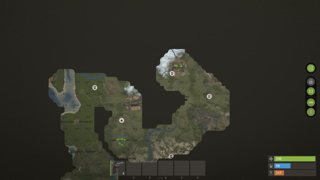 Fog of War Map without Compass