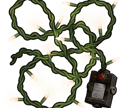 icon of a strand of fairy lights from the game RUST