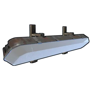 Rust Light Radius Fluorescent Light - Rust - Corrosion Hour