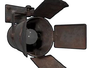 icon of a spotlight from the game RUST