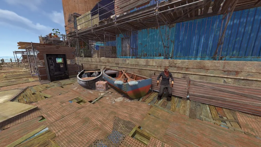 A View of the Boat Vendor