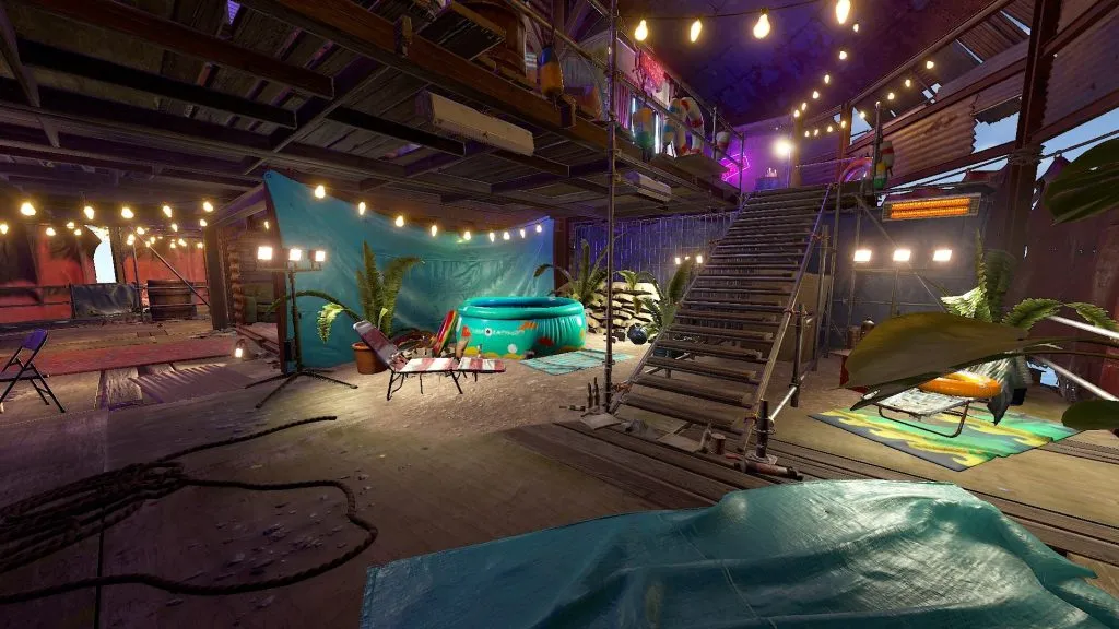 Inside View of the Pool