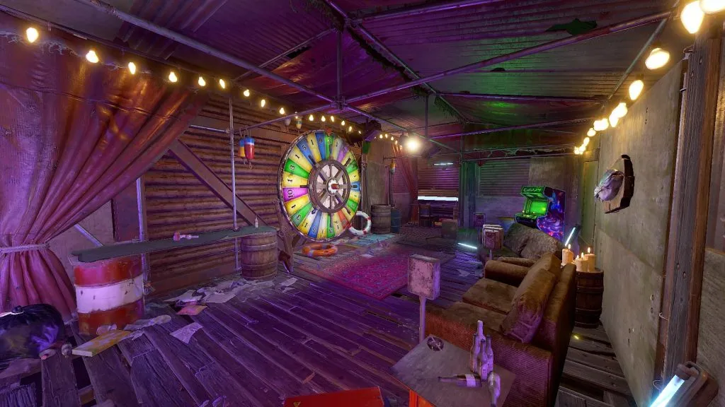 Lounge and Spinning Wheel
