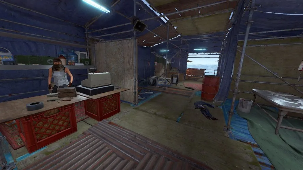 Inside the Medical Barge with the Medical Supplies Vendor
