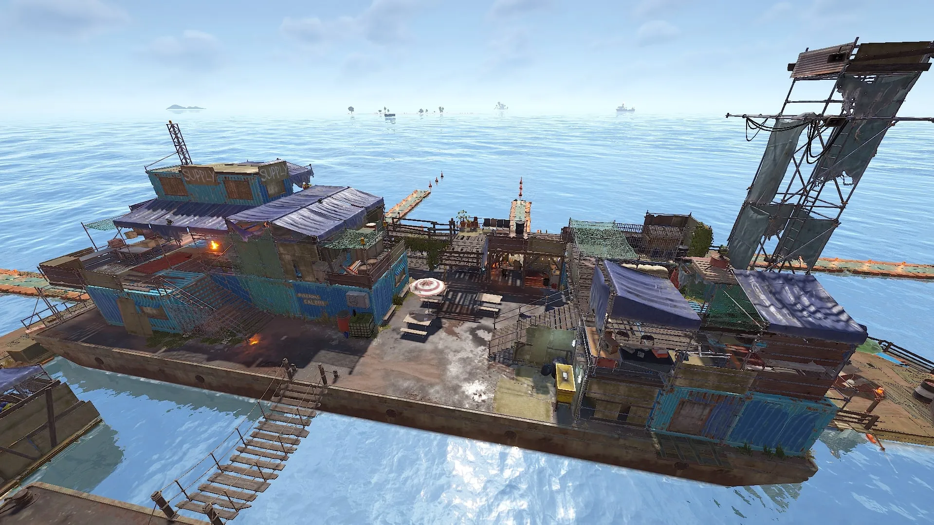 RUST Floating City Monument Guide - Corrosion Hour