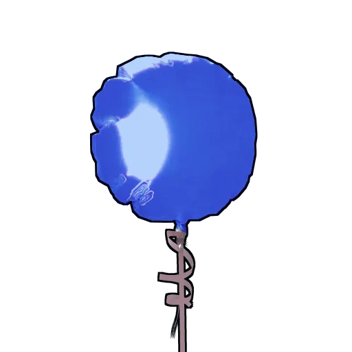 Circle Balloon image of rust item Circle Balloon