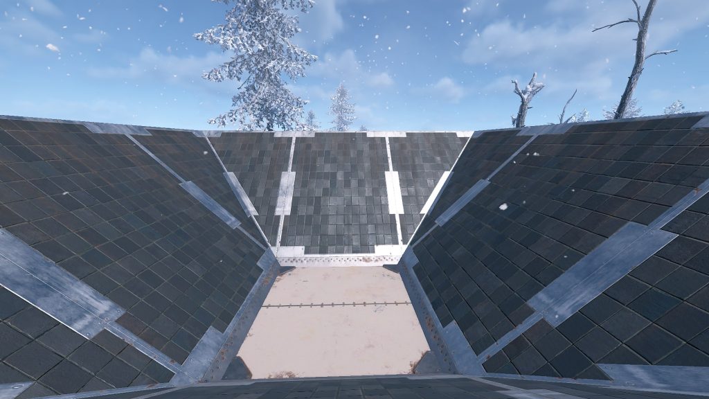 Space Station HQM Skin Applied to a Roof