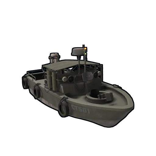 PT Boat image of rust item PT Boat