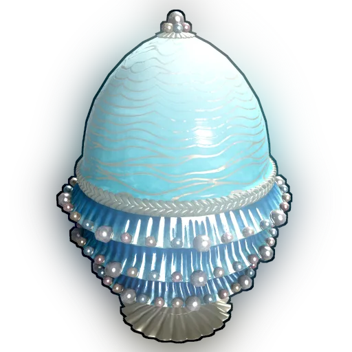 Rustigé Egg – Cerulean image of rust item Rustigé Egg – Cerulean