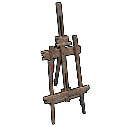 Portable Easel image of rust item Portable Easel