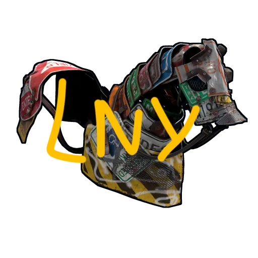 Lunar New Year Horse Armor image of rust item Lunar New Year Horse Armor