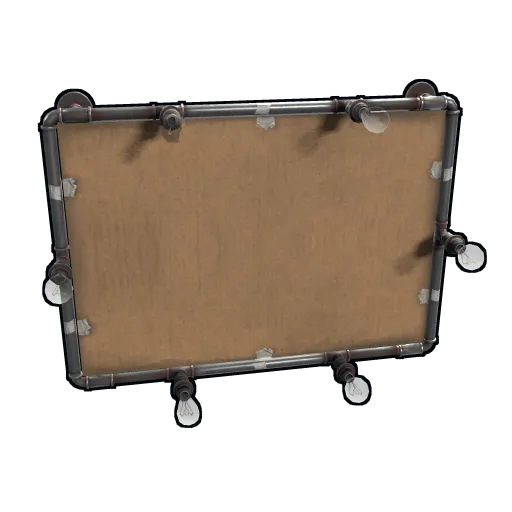 Light-Up Frame Large image of rust item Light-Up Frame Large