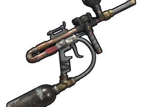 an icon of a makeshift paintball gun from the game RUST