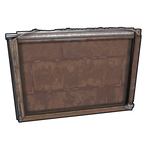 Shutter Frame large image of rust item Shutter Frame large