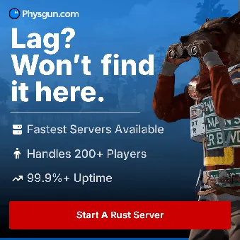 Physgun Rust Server Hosting