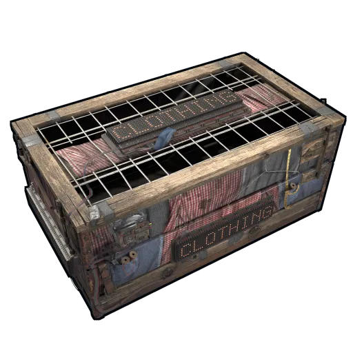 Clothing Storage Box image of rust item Clothing Storage Box