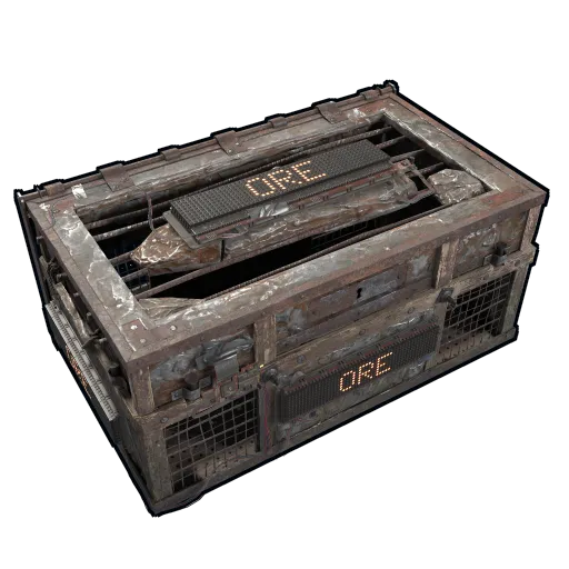 Ore Storage Box - Rust - Corrosion Hour