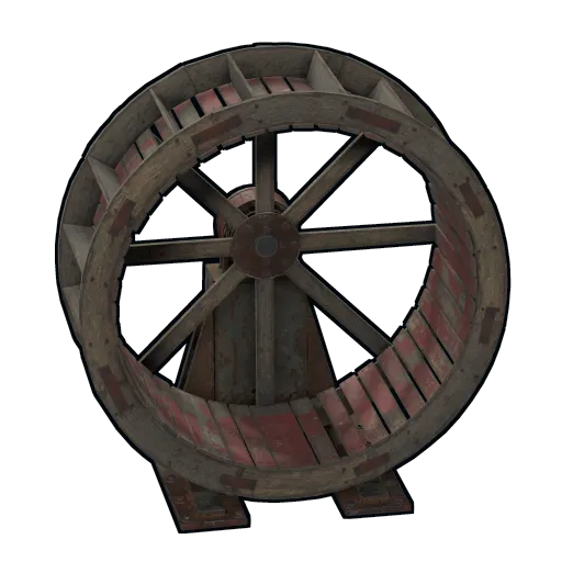 Water Wheel image of rust item Water Wheel