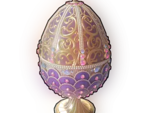 an icon of an elaborately decorated purple egg from the game RUST