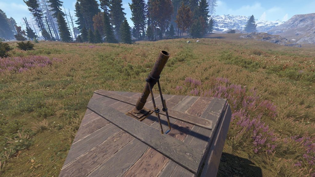 New Mortar Weapon Deployed