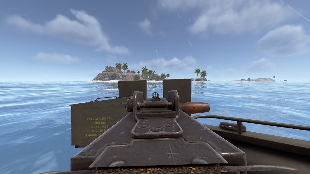PT Boat Rear View