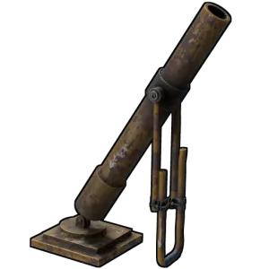 an icon of a mortar from the game rust