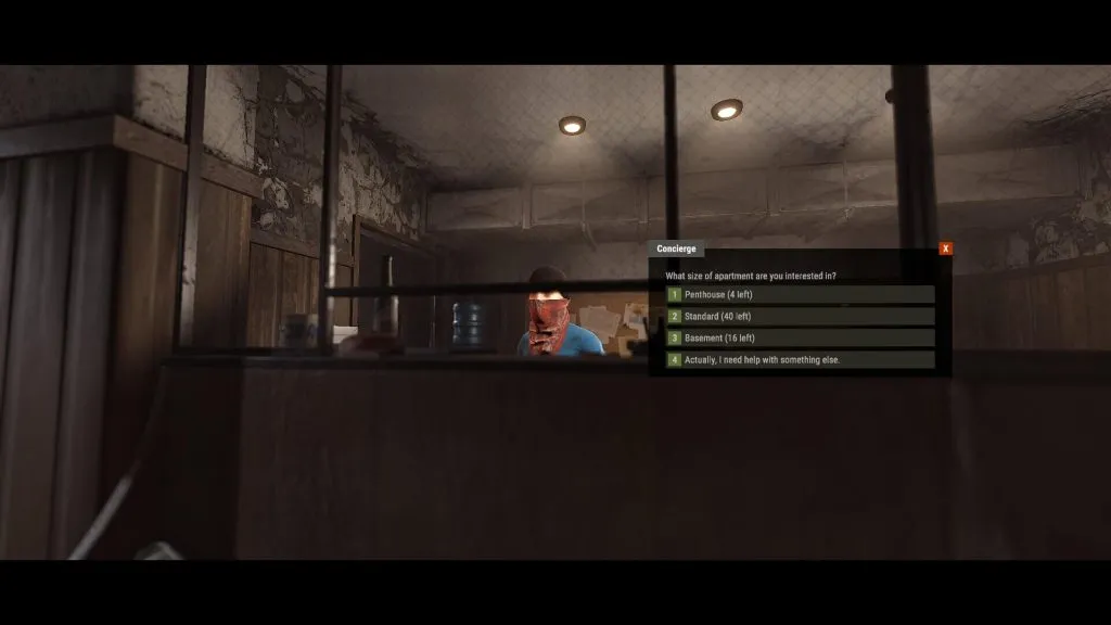 Concierge Check-In Options