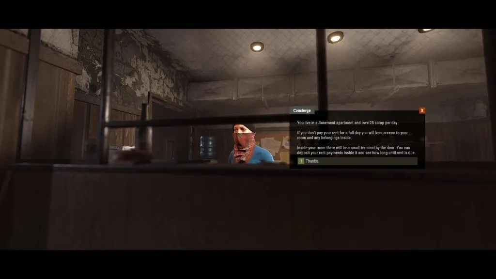 Concierge Check-In - What Room