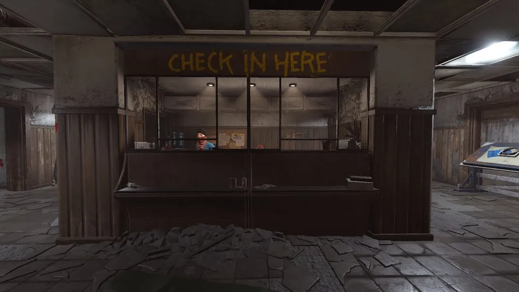 Check in Here Window