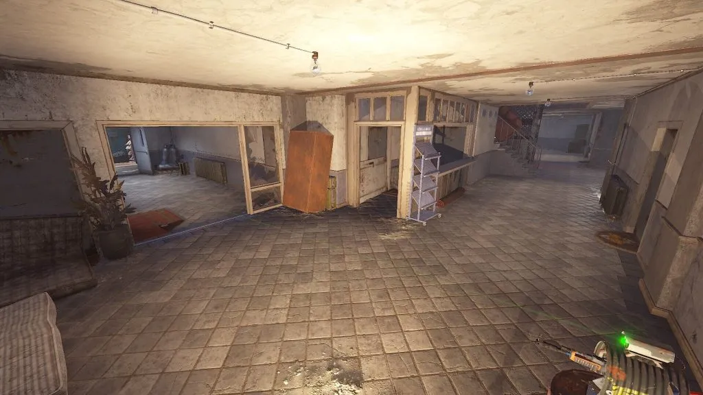 Partially Empty Building View 1