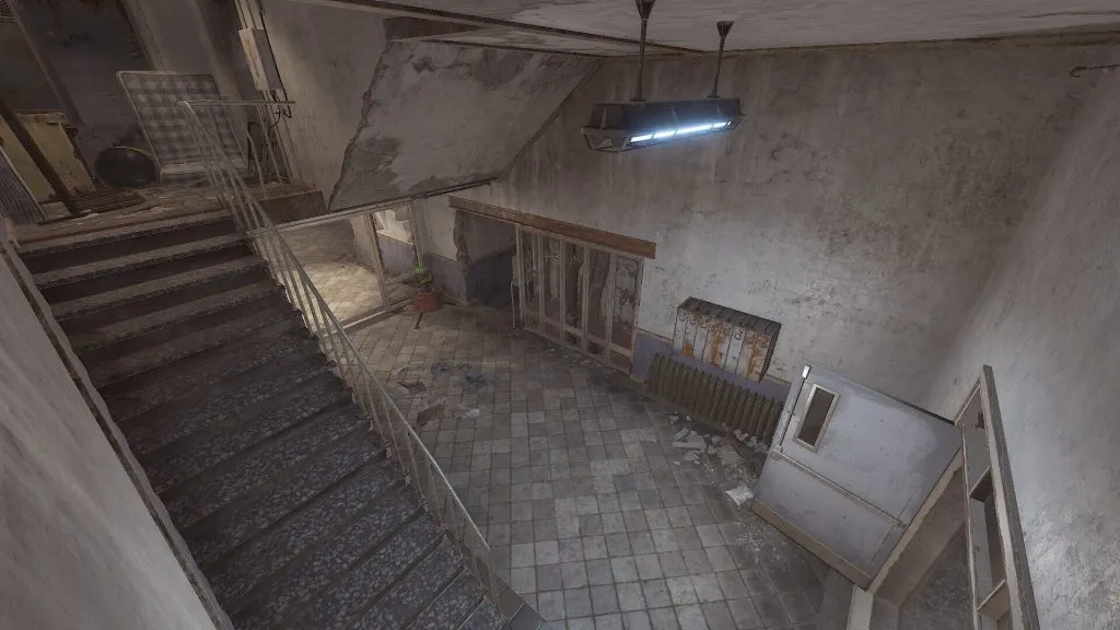 Partially Empty Building View 1