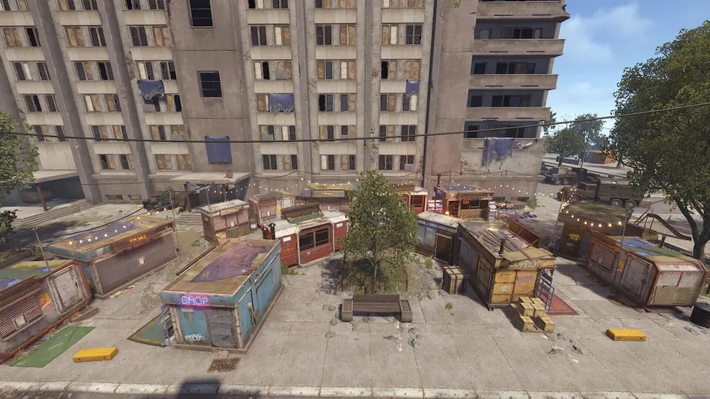 Rentable Vending Machines at RUST Apartment Complex Monument