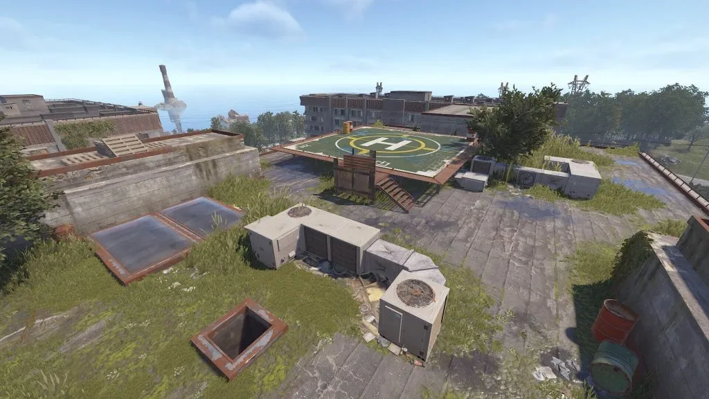 Apartment Complex Roof View 2
