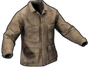 an icon of a beige dress uniform jacket from the game RUST