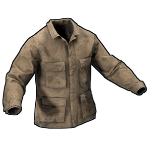 an icon of a beige dress uniform jacket from the game RUST