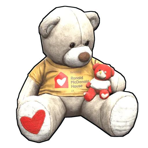 Ronald McDonald House UK 2026 Plushie image of rust item Ronald McDonald House UK 2026 Plushie
