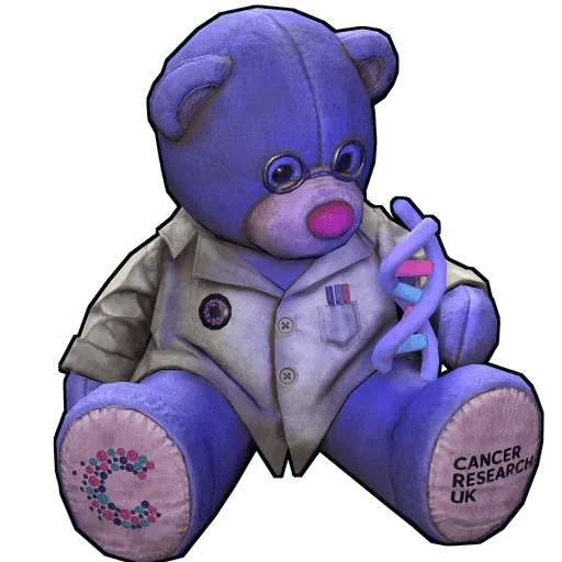 Cancer Research UK 2026 Plushie image of rust item Cancer Research UK 2026 Plushie