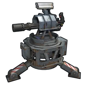an icon of an industrial grade autoturret from the game RUST
