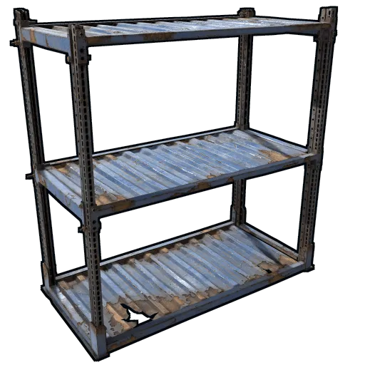 Salvaged Industrial Shelves image of rust item Salvaged Industrial Shelves