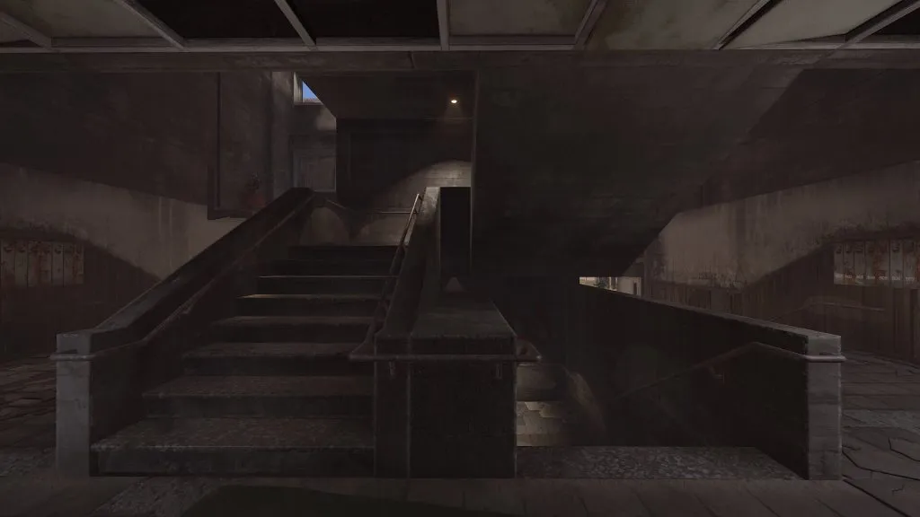 Concrete Stairwells at ACM
