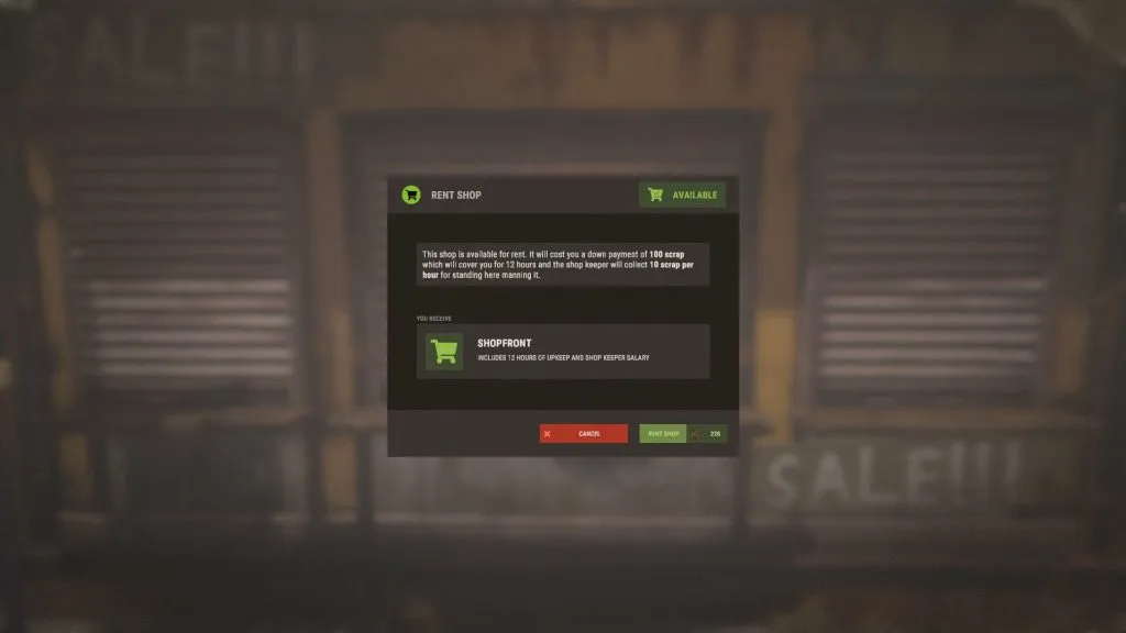 Purchasing a Vacant Vending Machine