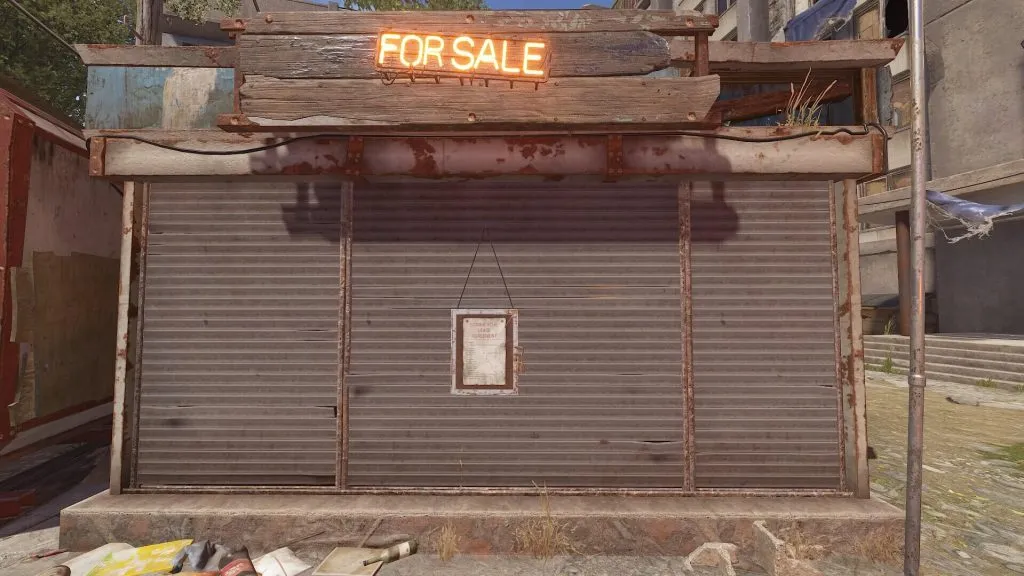 Vacant Shop Signage