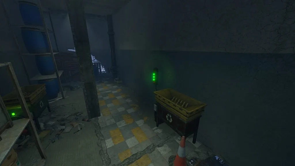 View of the improved Recycler at the Power Plant's Green Keycard Area