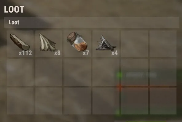 Recycle Bin Loot Screen