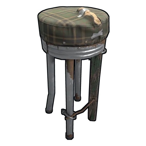 Metal Bar Stool image of rust item Metal Bar Stool