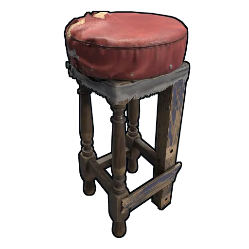 Wooden Bar Stool image of rust item Wooden Bar Stool
