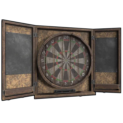 Dart Board image of rust item Dart Board