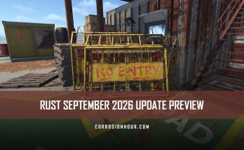 RUST September 2026 Update Preview